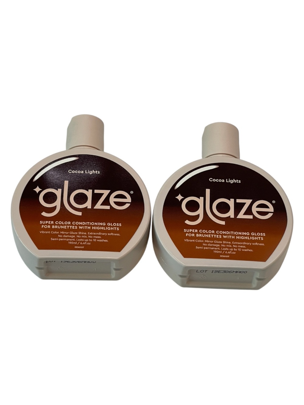 2 Pack - Glaze Super Gloss Color Conditioning Gloss - Cocoa Lights